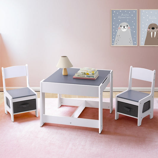 KEEZI KIDS ACTIVITY TABLE & CHAIRS SET