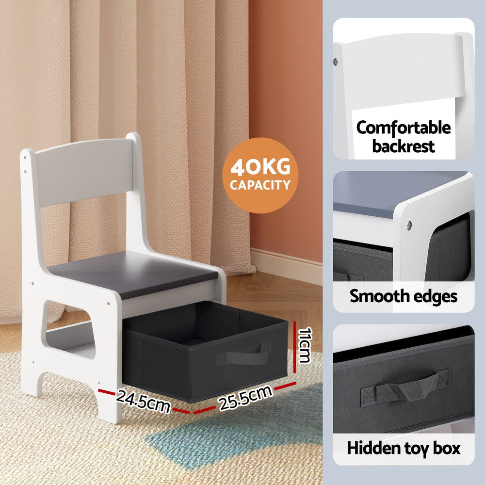 KEEZI KIDS ACTIVITY TABLE & CHAIRS SET