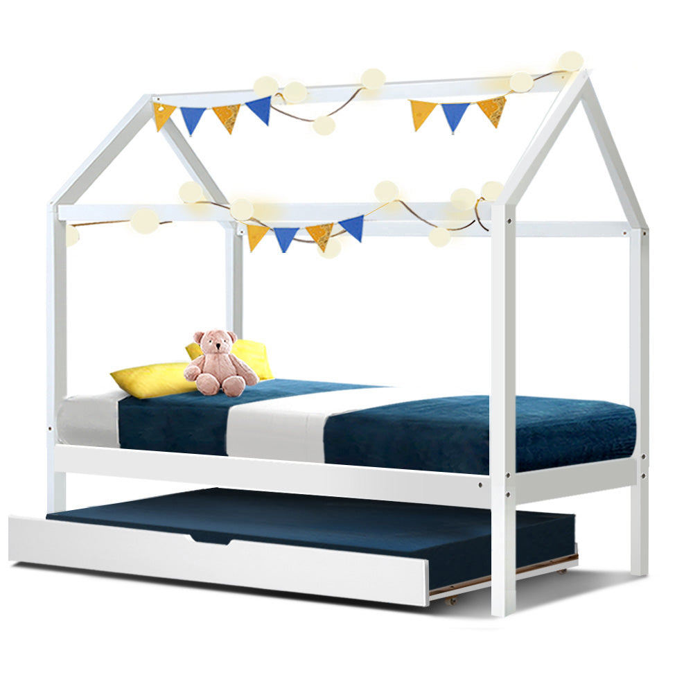 AVERY TRUNDLE HOUSE BED FRAME