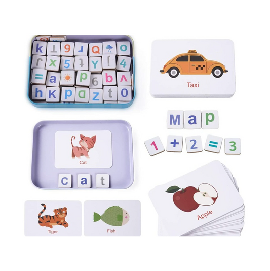WOODEN MAGNETIC EDUCATIONAL SET