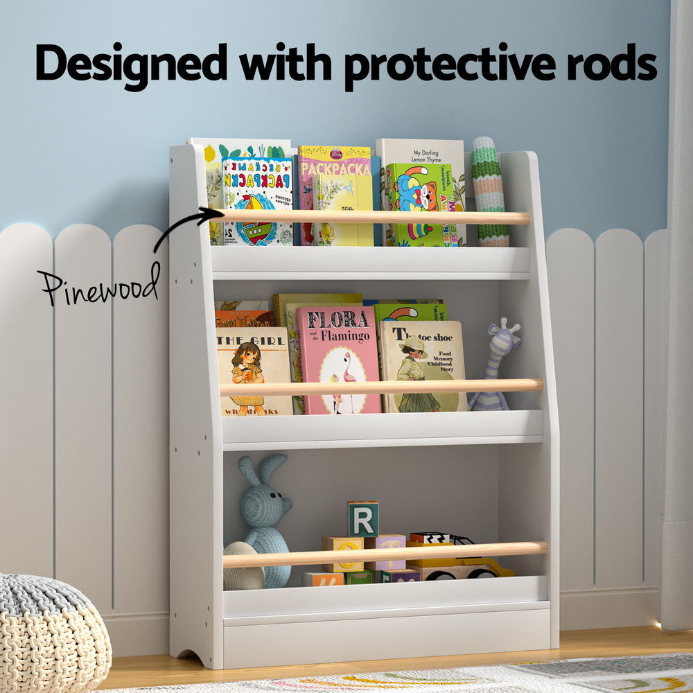 KEEZI KIDS 3 TIER BOOK DISPLAY SHELF