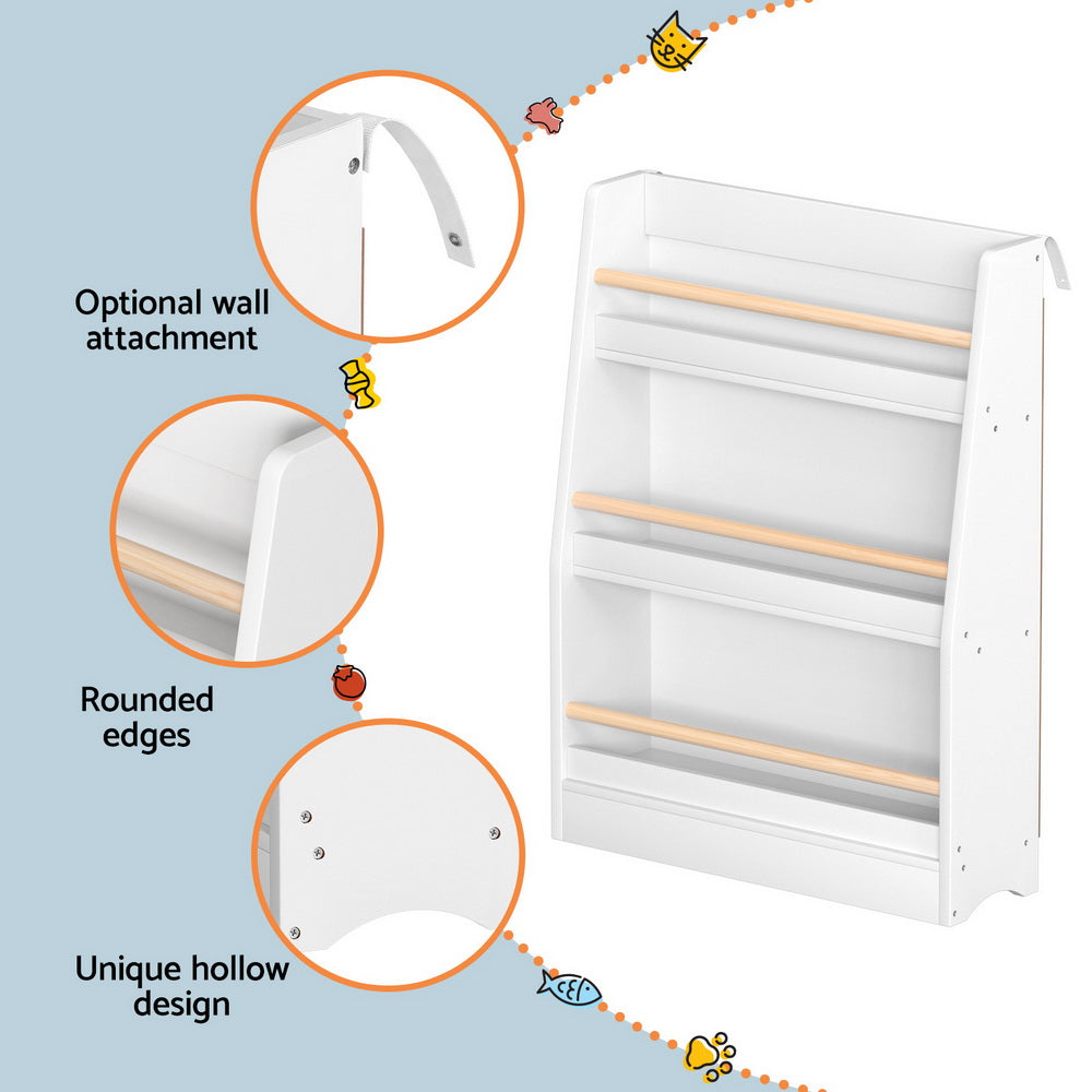 KEEZI KIDS 3 TIER BOOK DISPLAY SHELF