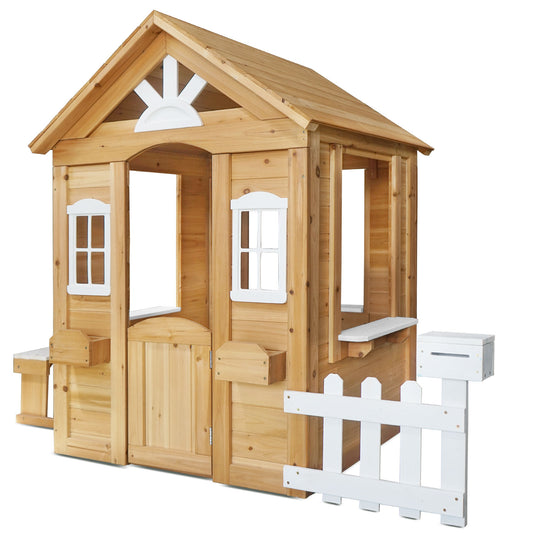 LIFESPAN KIDS TEDDY CUBBY HOUSE V2 WITH FLOOR