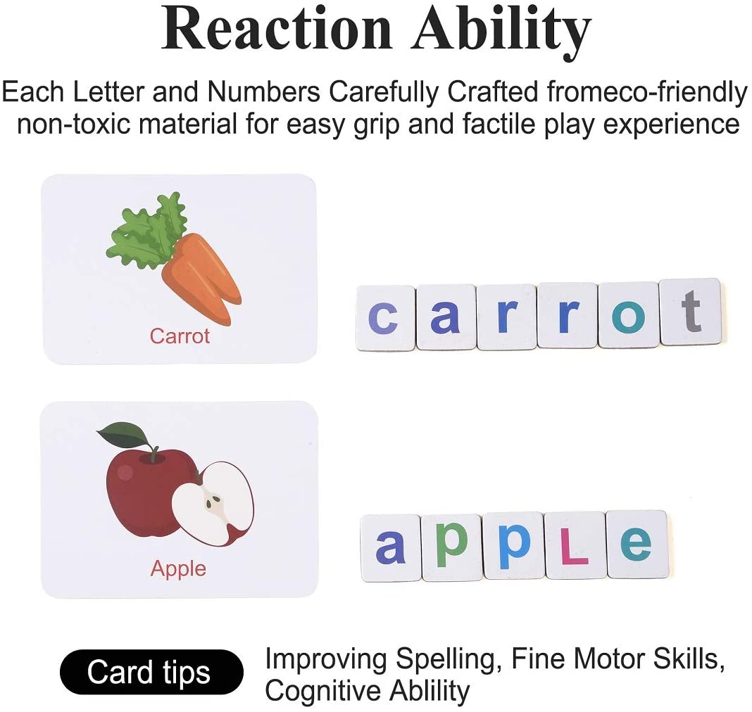 WOODEN MAGNETIC EDUCATIONAL SET