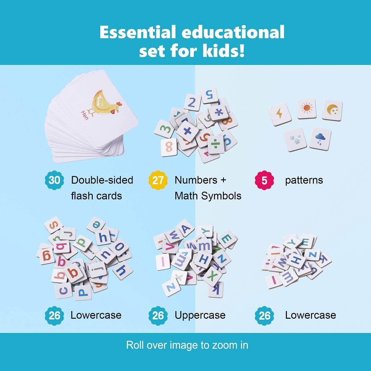 WOODEN MAGNETIC EDUCATIONAL SET