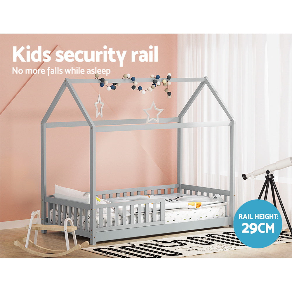 MIMI WOODEN HOUSE BED FRAME