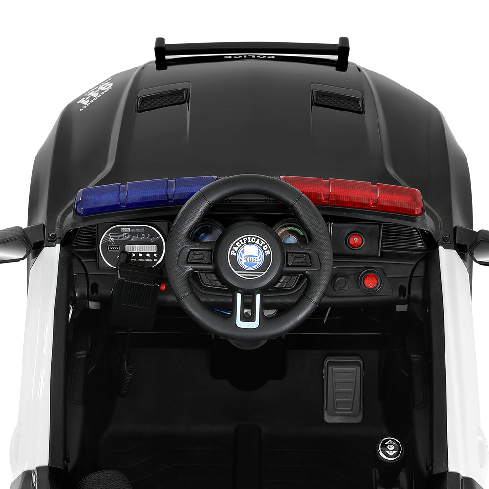 RIGO KIDS 12V POLICE RIDE ON CAR