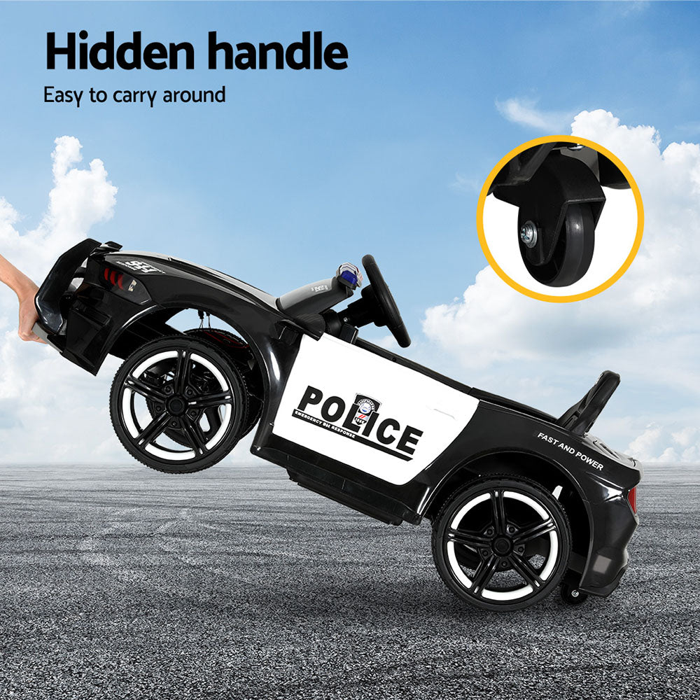RIGO KIDS 12V POLICE RIDE ON CAR