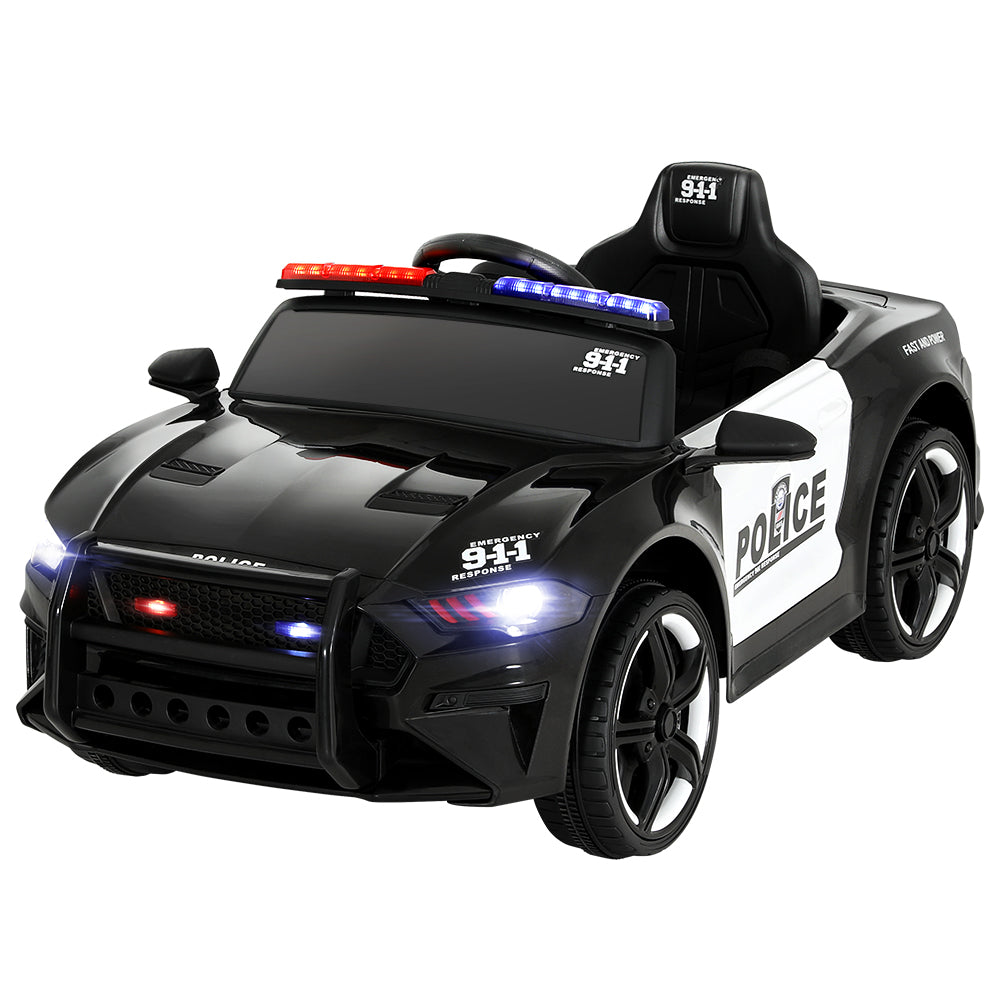 RIGO KIDS 12V POLICE RIDE ON CAR