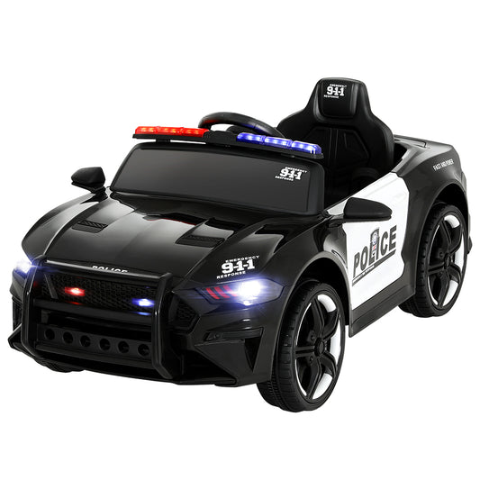 RIGO KIDS 12V POLICE RIDE ON CAR