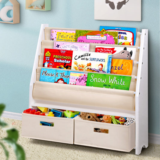 KEEZI KIDS 4 TIER STORAGE ORGANISER