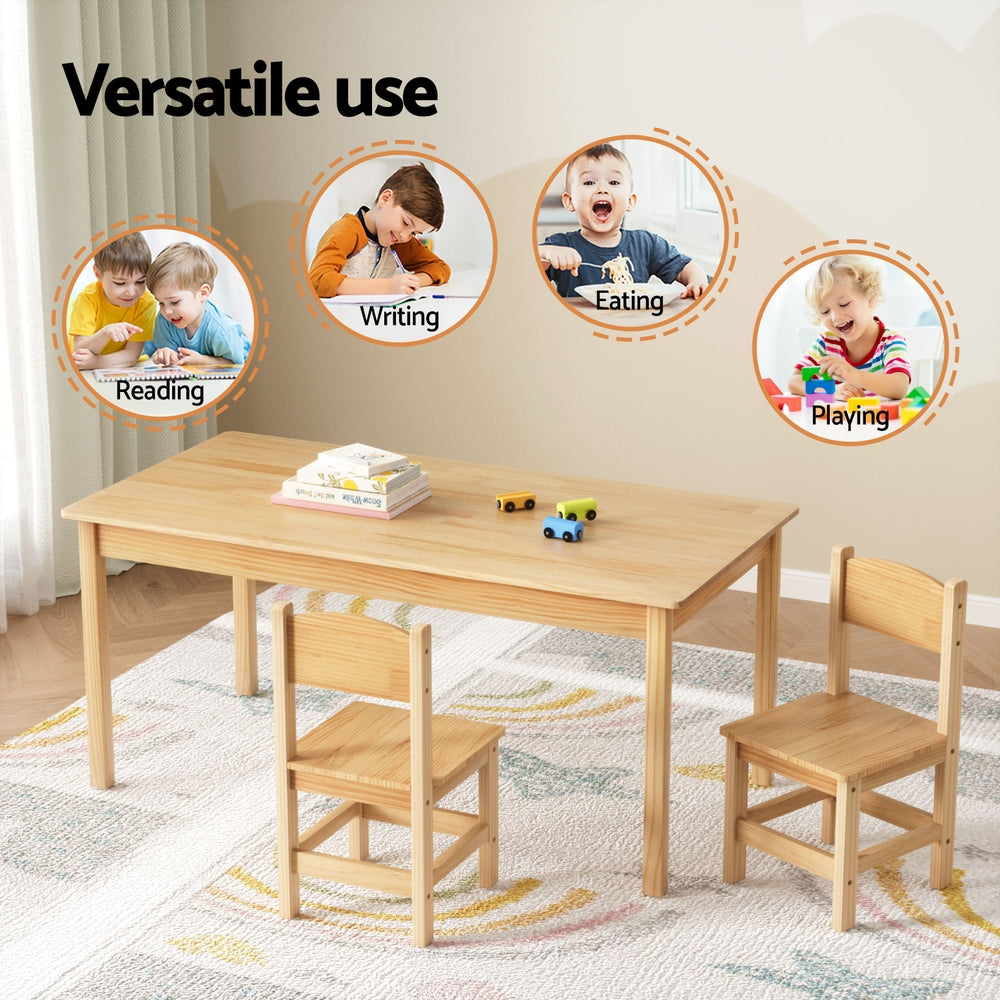 KEEZI KIDS TABLE & 2 CHAIRS SET