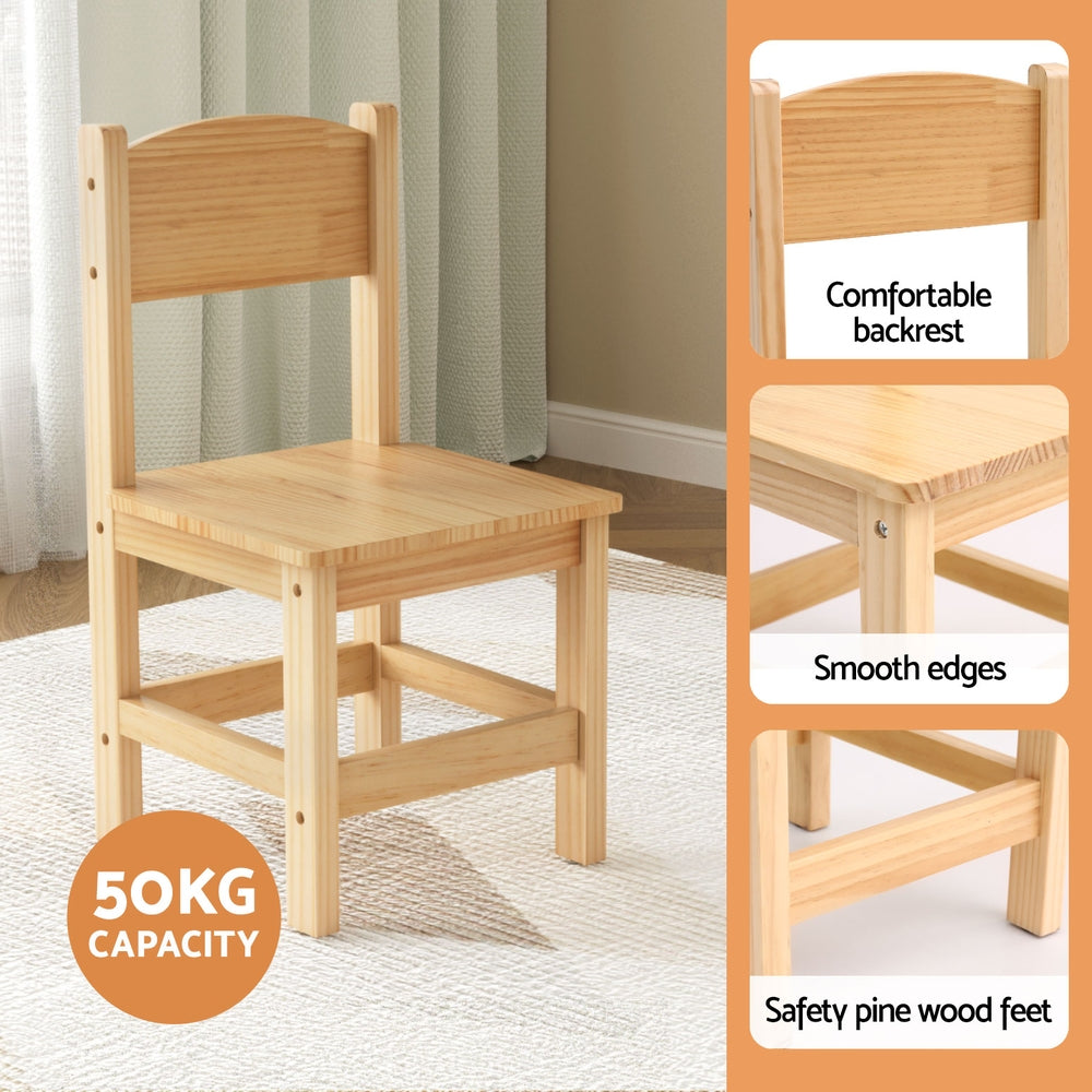 KEEZI KIDS TABLE & 2 CHAIRS SET