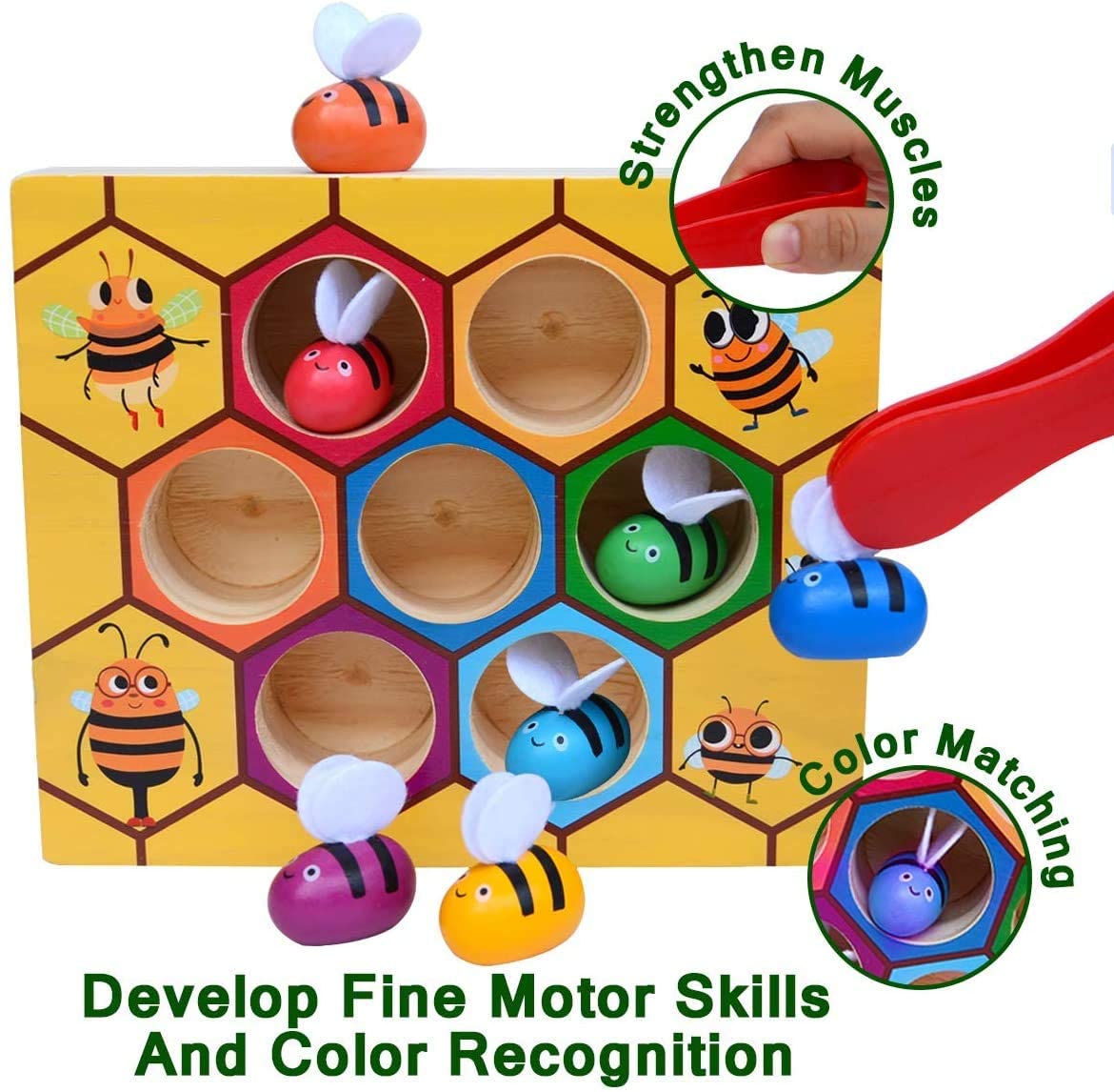 EARLY LEARNING BEE PUZZLE SET