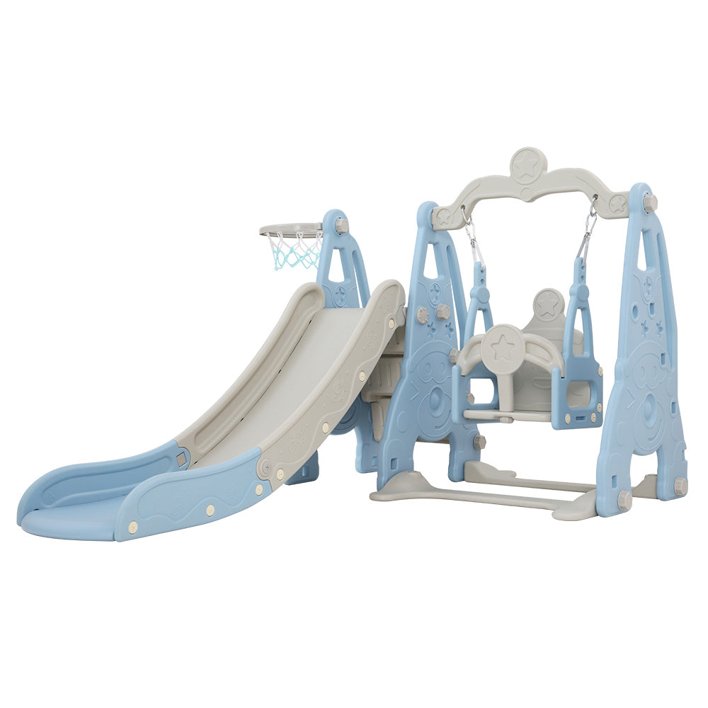 KEEZI KIDS 3 IN 1 OUTDOOR PLAYGROUND