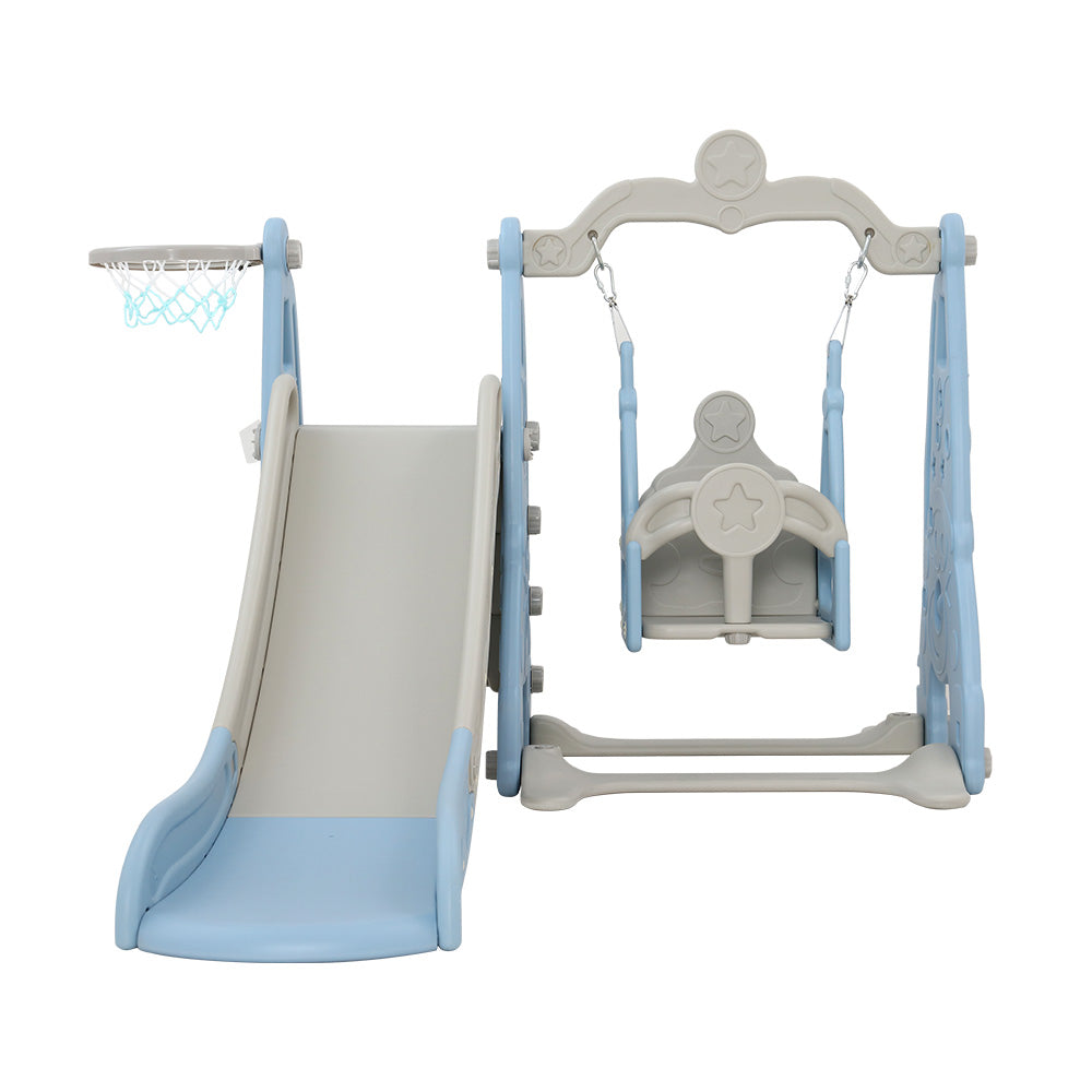 KEEZI KIDS 3 IN 1 OUTDOOR PLAYGROUND