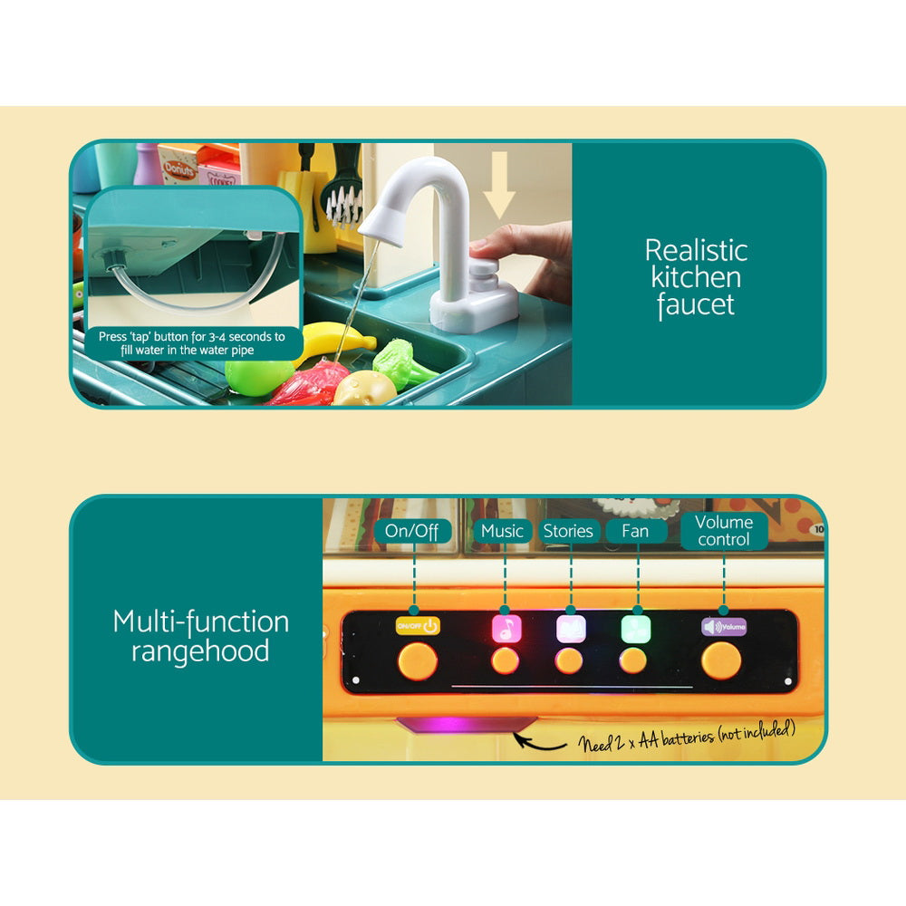 KEEZI KIDS PLAY HOME KITCHEN SET