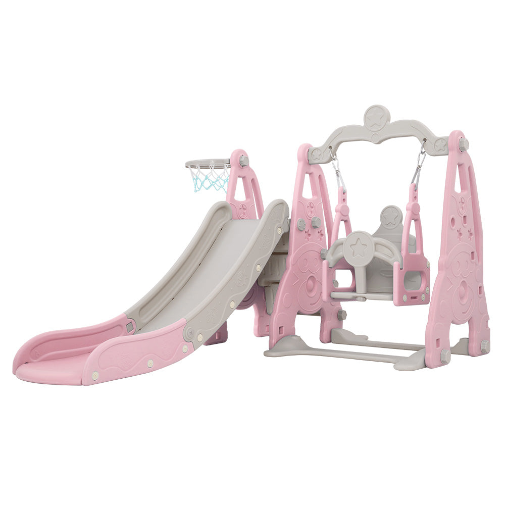 KEEZI KIDS 3 IN 1 OUTDOOR PLAYGROUND