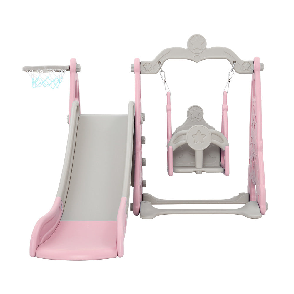 KEEZI KIDS 3 IN 1 OUTDOOR PLAYGROUND