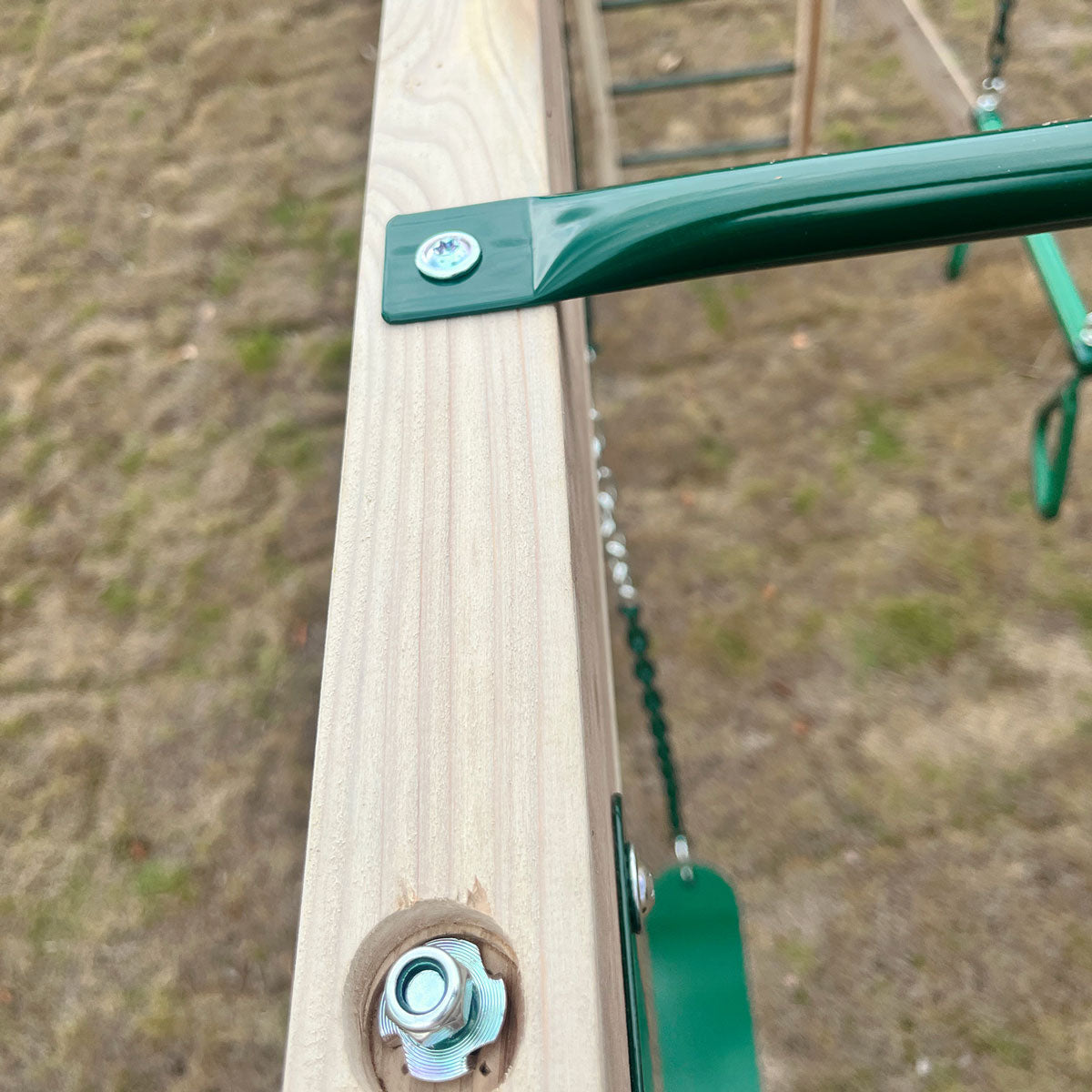 LIFESPAN KIDS DAINTREE 2 IN 1 MONKEY BARS SWING SET