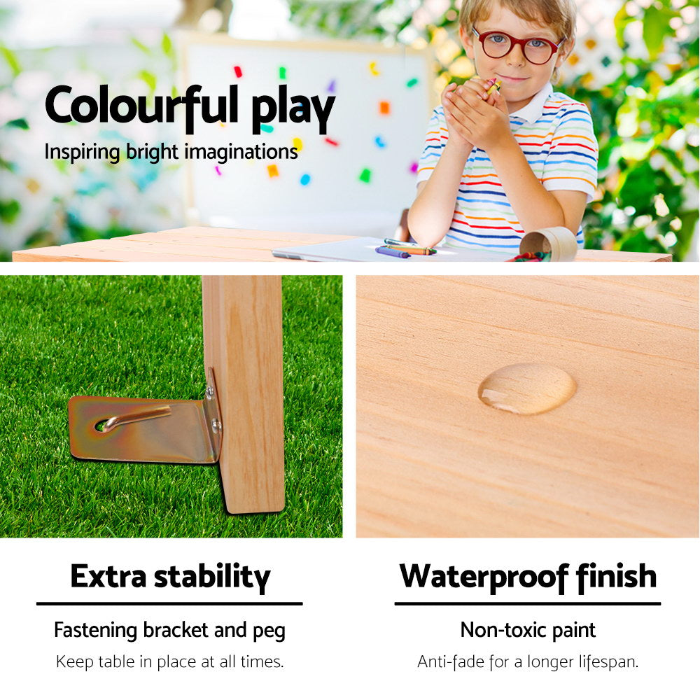 KEEZI KIDS OUTDOOR PICNIC BENCH SET