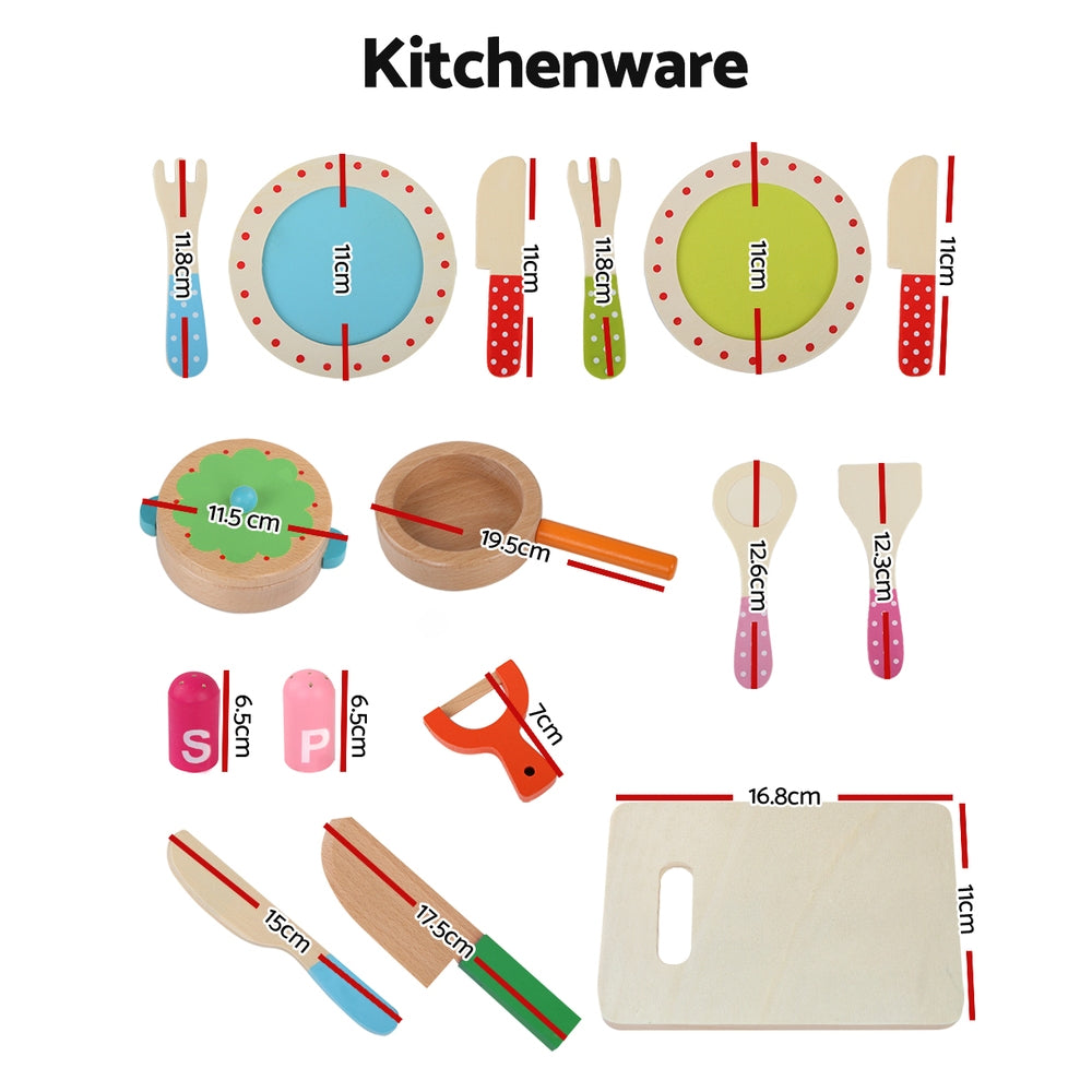KEEZI KIDS 29PCE KITCHEN PLAY SET