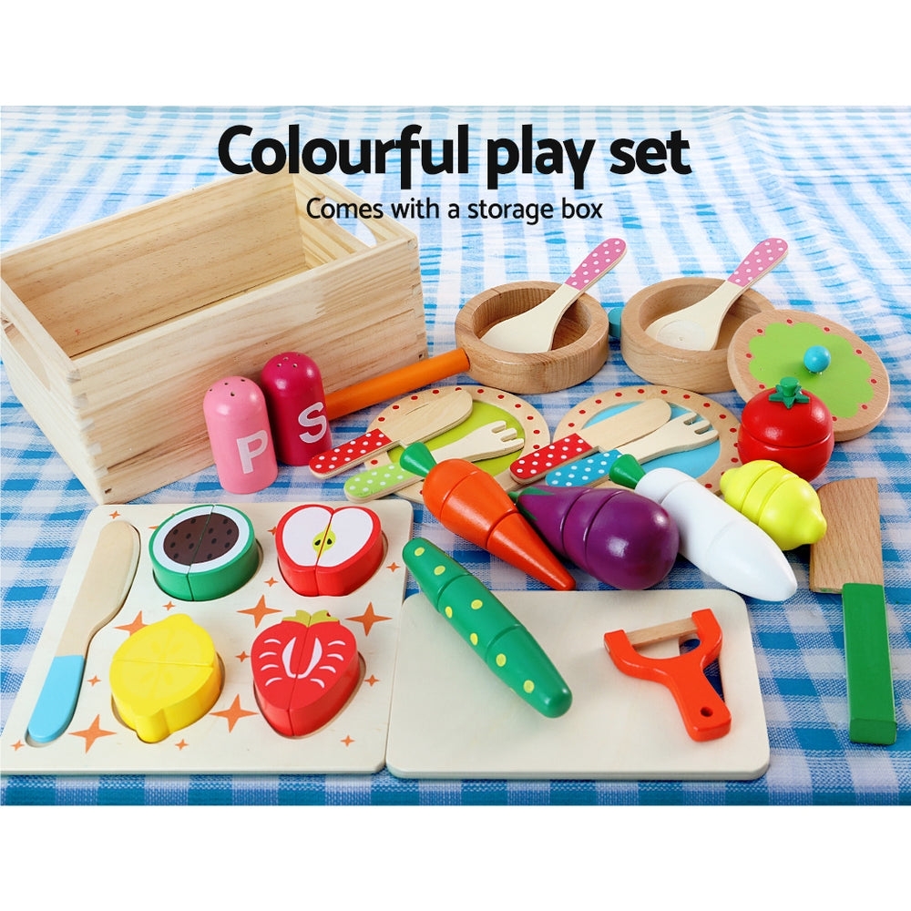 KEEZI KIDS 29PCE KITCHEN PLAY SET