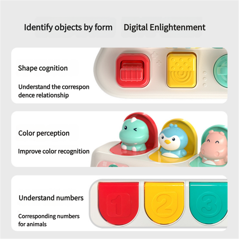 INTERACTIVE ANIMAL SORTING TOY