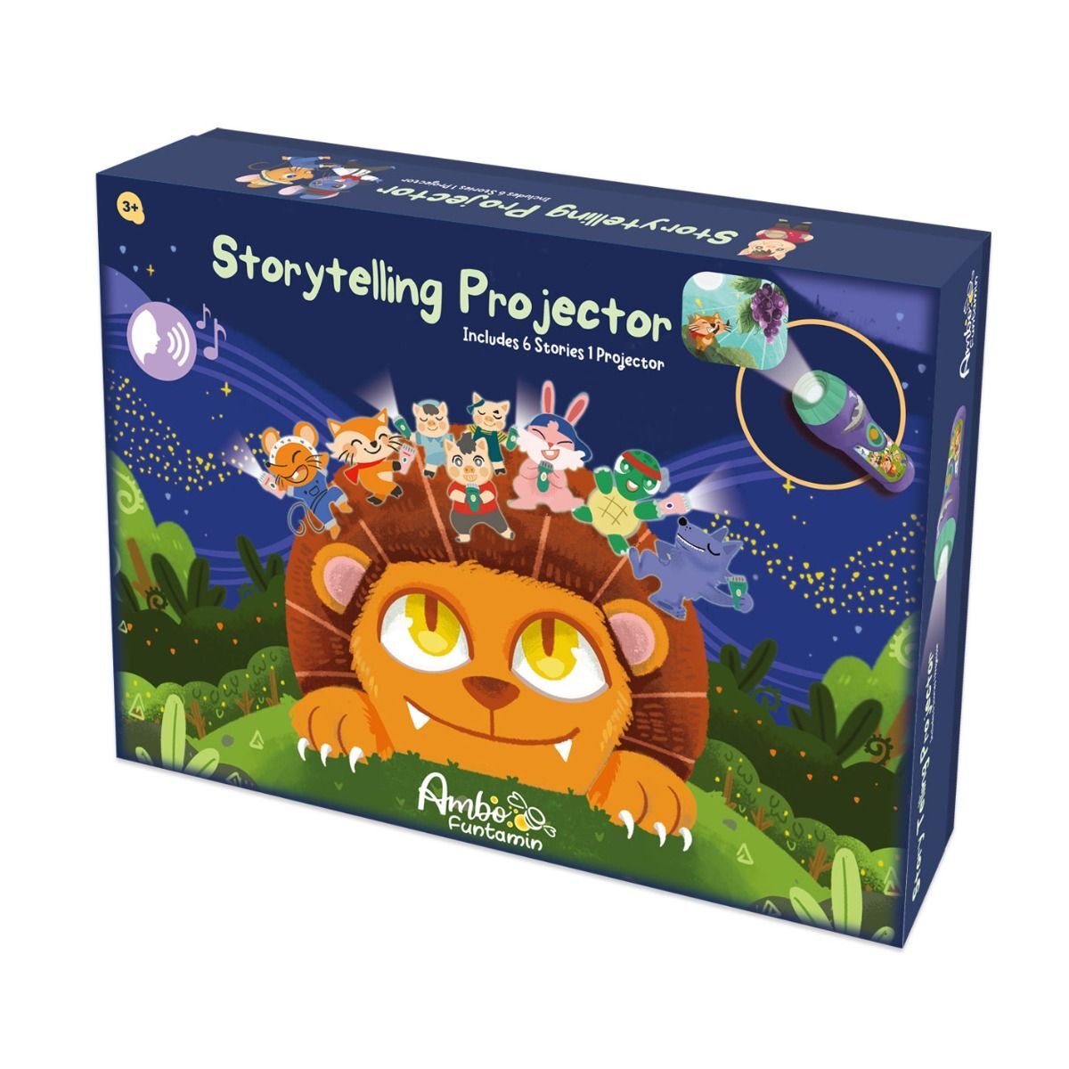 STORY TELLING TORCH PROJECTOR 6 STORIES