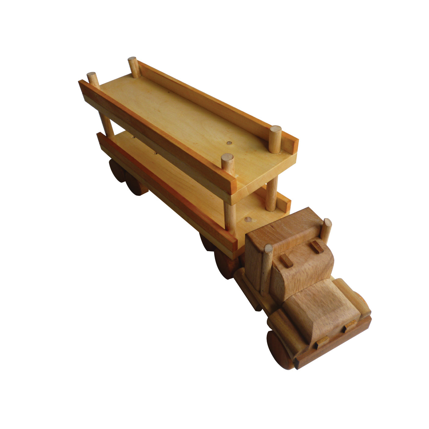 HAND CRAFTED CAR TRANSPORT TRUCK